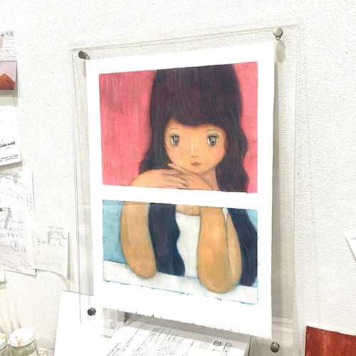 夜ごはん何にしよっかな。」 絵画 絵画 ゴーダワールド (GODA