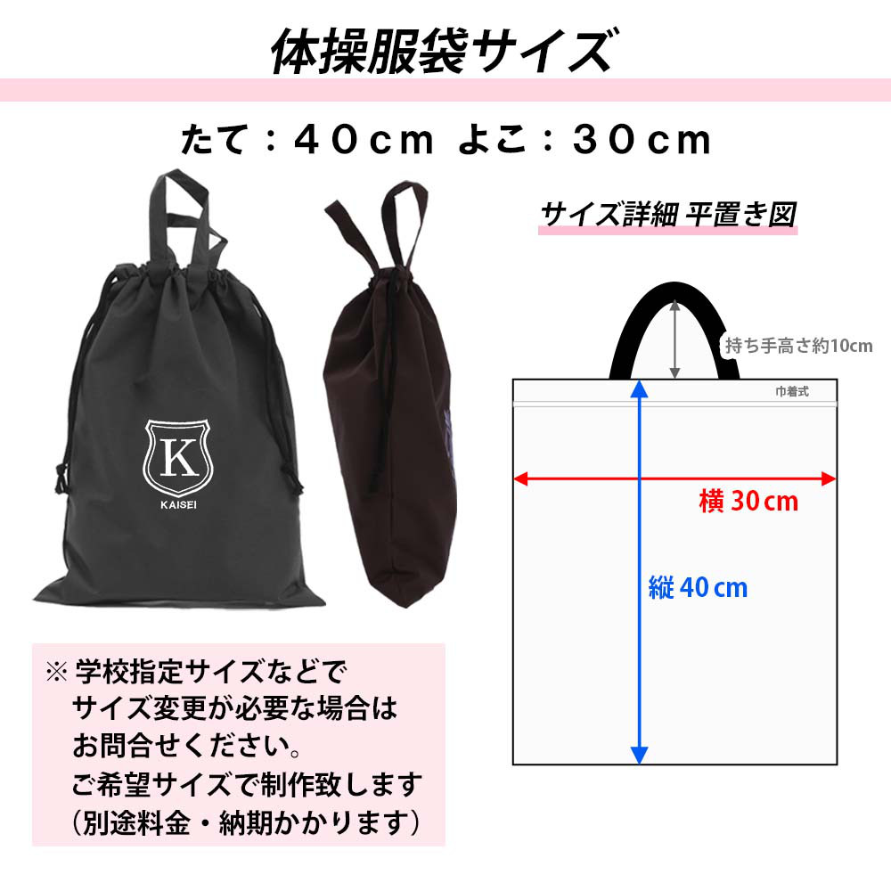 レッスンバッグ シューズケース 体操着袋 3点セット 【シールド ブラック】防水 撥水 ティッシュ出せるバッグ 入園入学