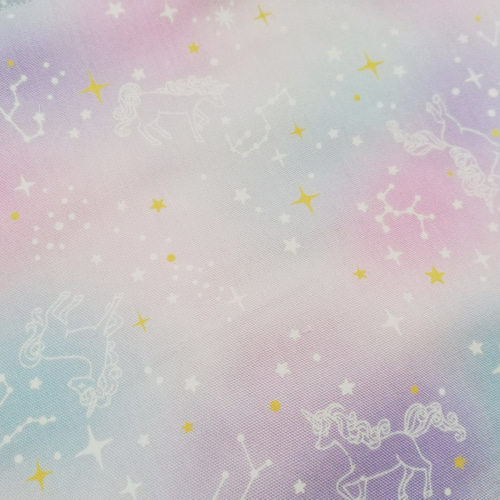 ご入園ご入学準備　オーダー受付中です　ゆめかわ　キラキラ星空にはばたくユニコーン ご入園ご入学準備オーダー受付中ですゆめかわキラキラ星空にはばたく