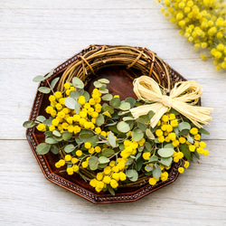 3タイプから選べる fd ユーカリのナチュラルスワッグ ドライフラワー