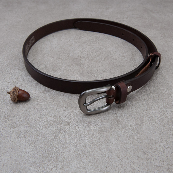 皮帶 belt 真皮腰帶 女用皮帶 義大利植鞣革 18mm 客製 牛皮腰帶 情人送禮 第10張的照片