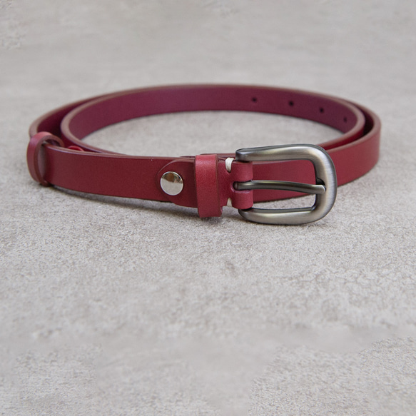皮帶 belt 真皮腰帶 女用皮帶 義大利植鞣革 18mm 客製 牛皮腰帶 情人送禮 第1張的照片