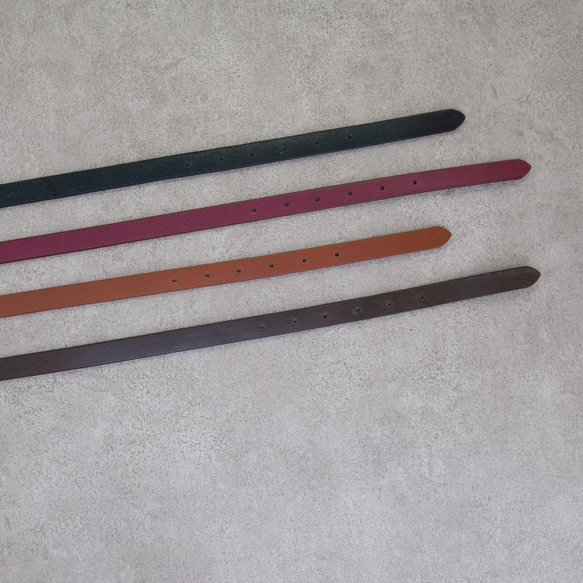 皮帶 belt 真皮腰帶 女用皮帶 義大利植鞣革 18mm 客製 牛皮腰帶 情人送禮 第3張的照片