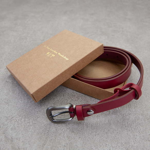 皮帶 belt 真皮腰帶 女用皮帶 義大利植鞣革 18mm 客製 牛皮腰帶 情人送禮 第8張的照片