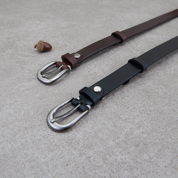 皮帶 belt 真皮腰帶 女用皮帶 義大利植鞣革 18mm 客製 牛皮腰帶 情人送禮 第12張的照片