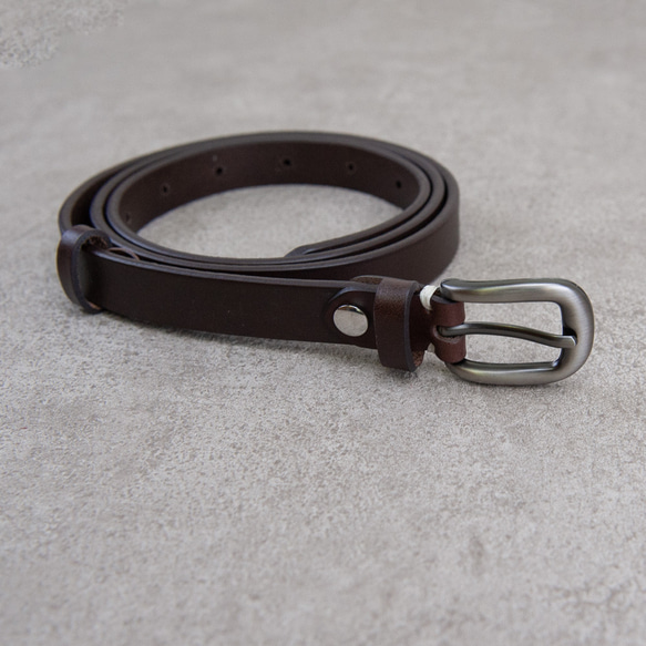 皮帶 belt 真皮腰帶 女用皮帶 義大利植鞣革 18mm 客製 牛皮腰帶 情人送禮 第9張的照片