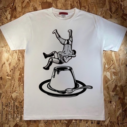 プロレス デザイン Tシャツ / ノーザンライトプリンボム Tシャツ 1枚目の画像