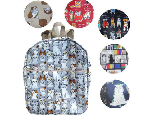 チャッピー様専用】 猫柄 トートバック＆リュックset 楽天市場】猫柄