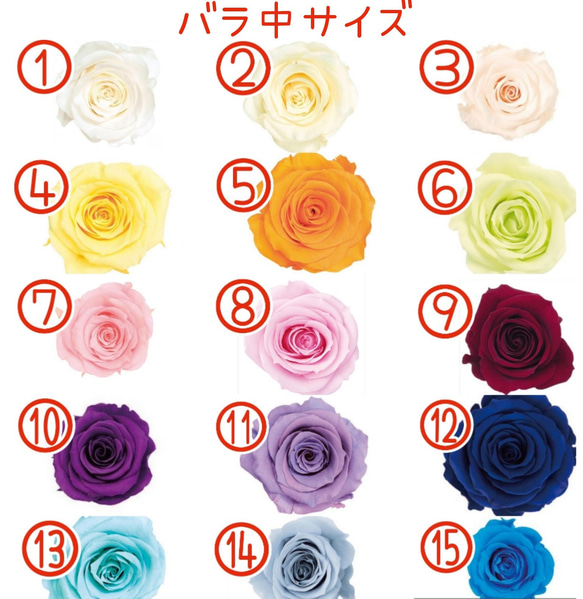 【カラーオーダーＯＫ】バラ&小花のナチュラルヘッドドレス＊プリザーブドフラワー&ドライフラワー 13枚目の画像