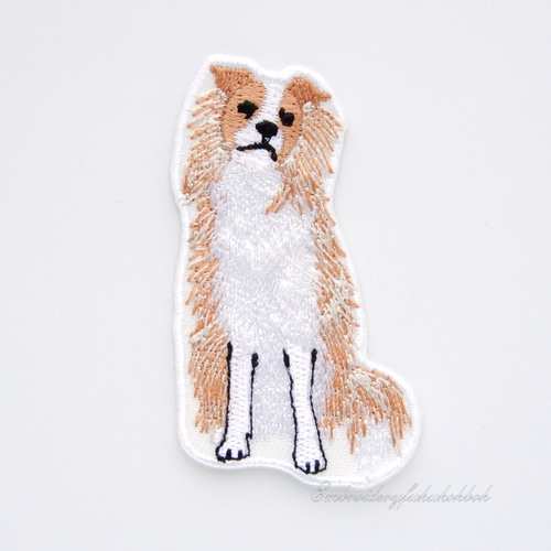 ボーダーコリー ワッペン・アップリケ Embroidery福工房 通販 ボーダーコリー ワッペン・アップリケ Embroidery福工房 通販