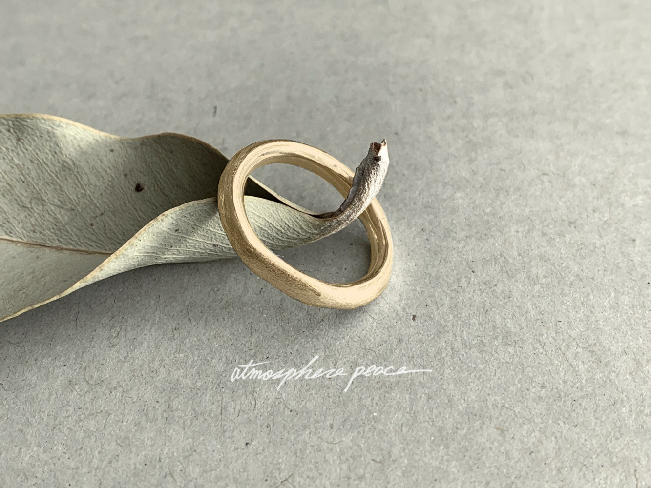 【K18】kikkake 【#1】(3mm): Ring