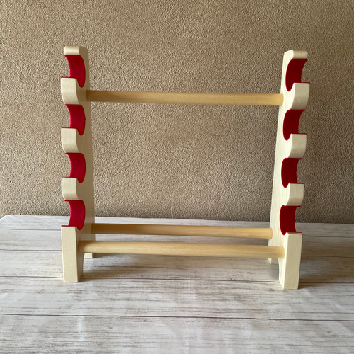 笛スタンド 4本 クリア その他インテリア雑貨 koubou-m 通販 8548273