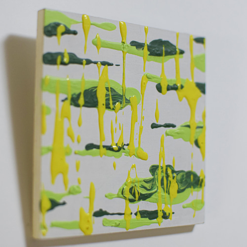 抽象画 「野菜」 マット アート インテリア 絵画 九七 ーkyu