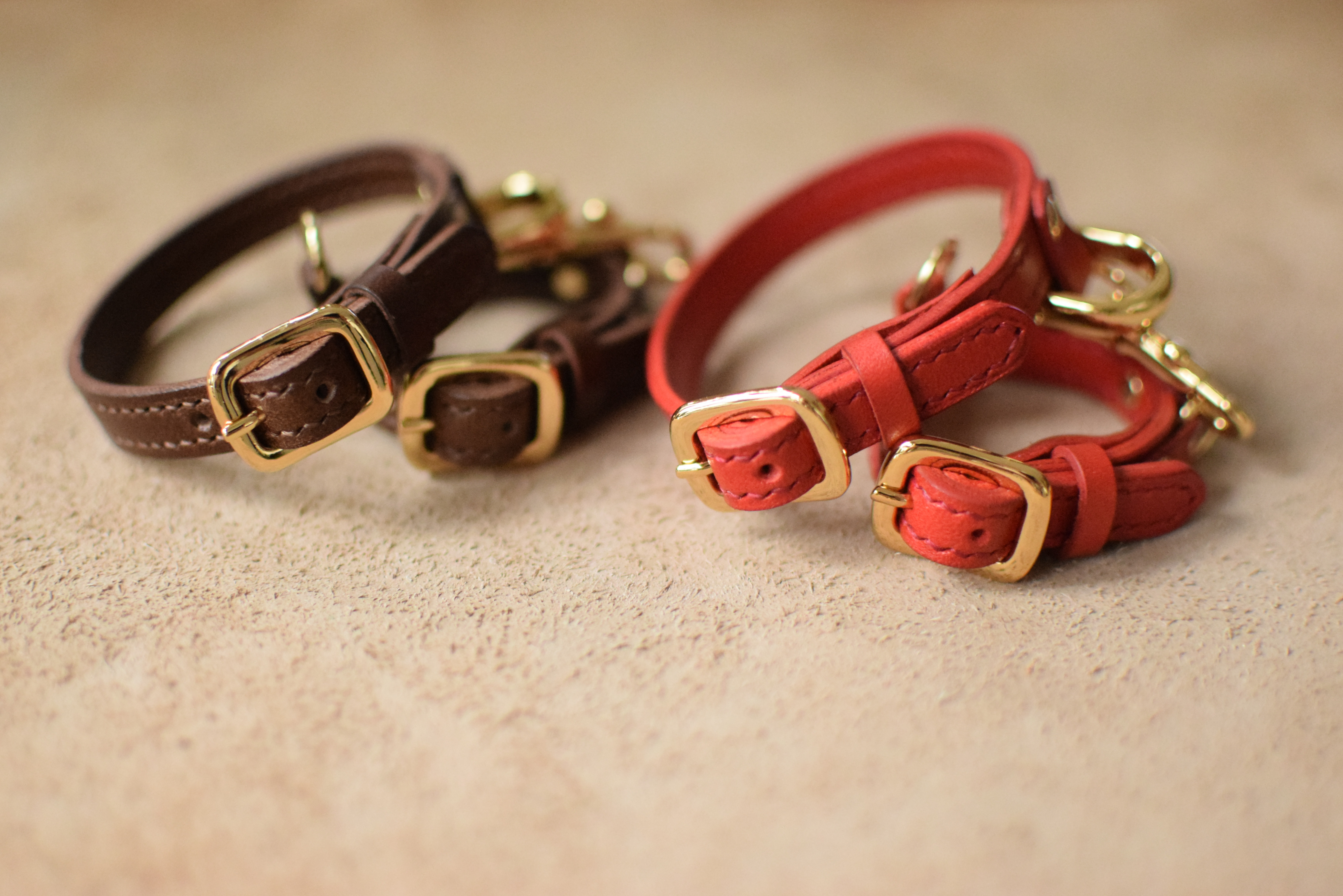 首輪と胴輪　ミーアキャット　フェレットなど