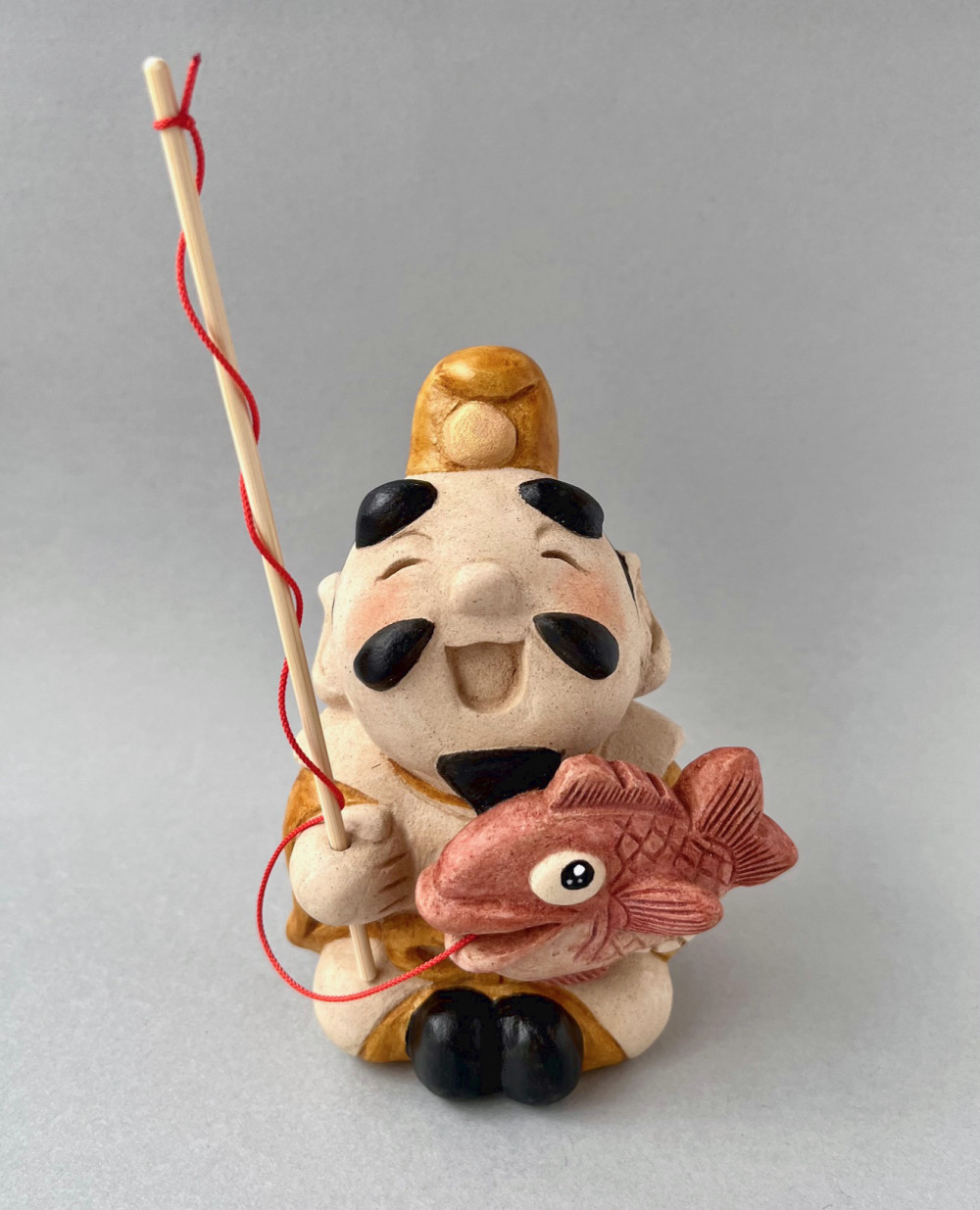 【※受注制作】七福神の恵比寿様　大サイズ　縁起物