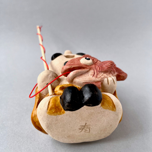 受注制作】七福神の恵比寿様 大サイズ 縁起物 その他置物