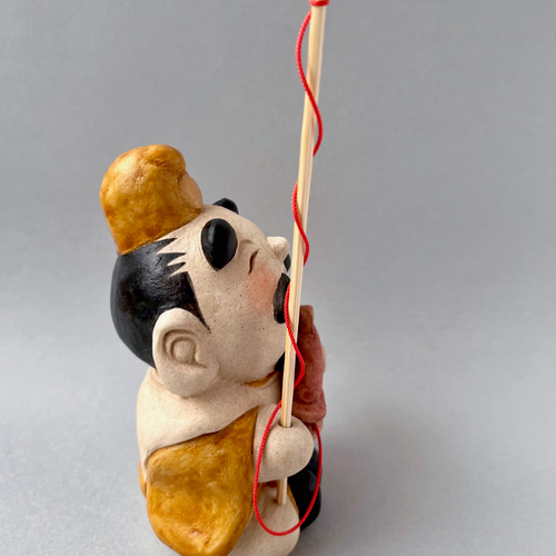 受注制作】七福神の恵比寿様 大サイズ 縁起物 その他置物