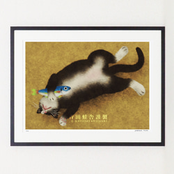 猫魚同眠:2024／ジクレー版画 8枚目の画像