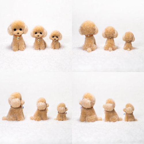 トイプードル アプリコット ぬいぐるみ テディベア
