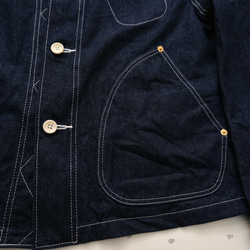 denim jacket  indigo 第9張的照片