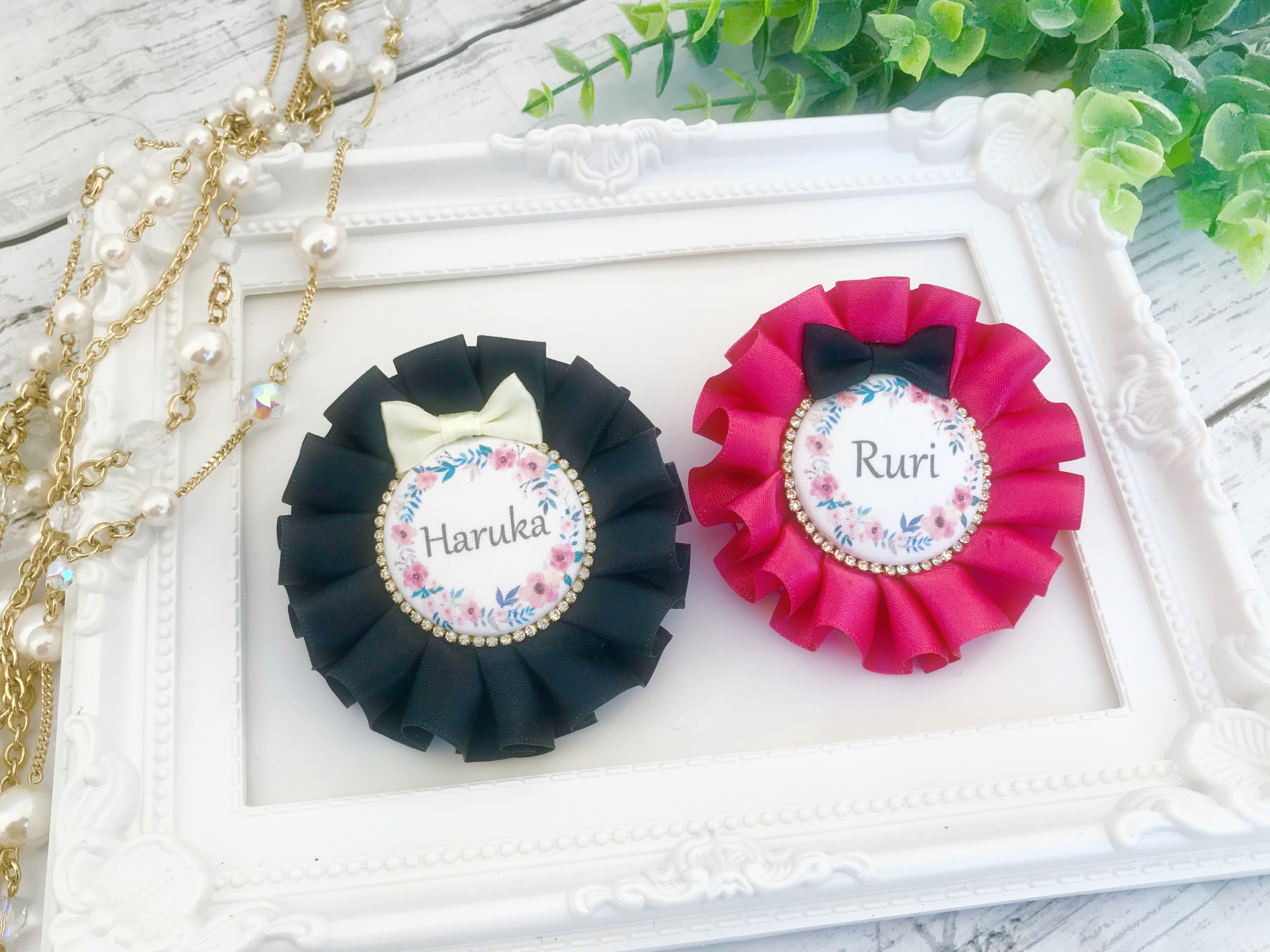 ★☆お名前ロゼット　マタニティマークロゼットオーダー★☆