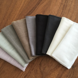 ふんわり可愛い、裾リボンパンツ｜国産ダブルガーゼ100％（9色） 5枚目の画像