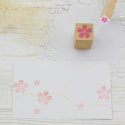 さくら はんこ-桜とミニミニ桜のはんこ 3枚目の画像
