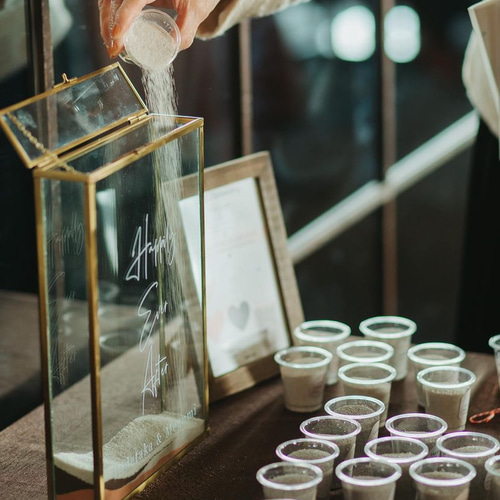 サンドセレモニー 真鍮フレーム Happily Ever After S20111 ウェルカム