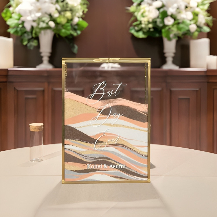 サンドセレモニー  真鍮フレーム Best Day Ever　S20112