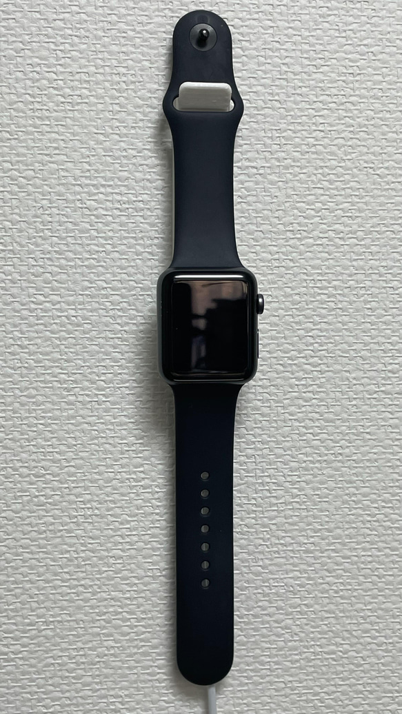 【充電ケーブル固定】Apple Watch 壁掛け充電スタンド（スポーツバンド用） 5枚目の画像