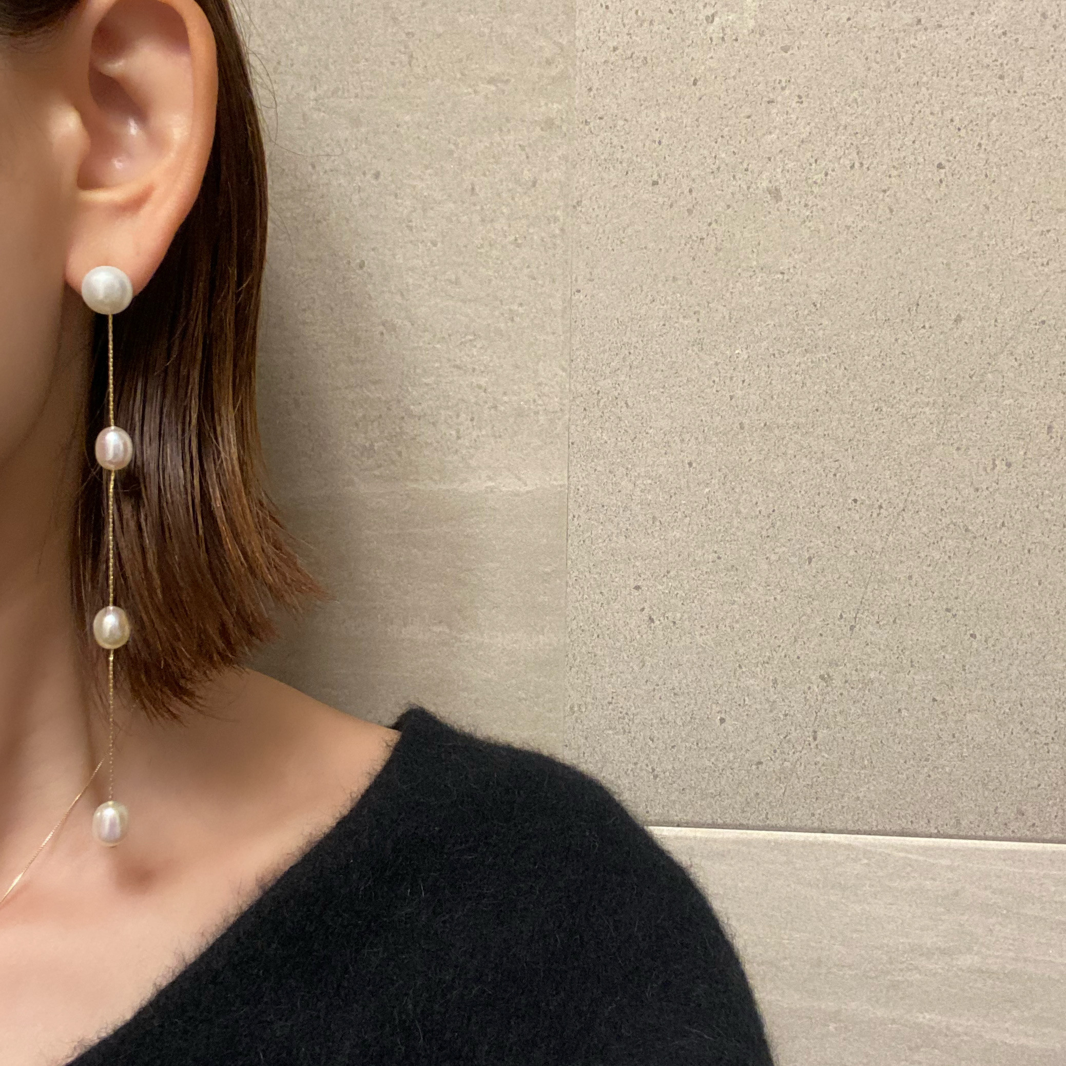 最終値下ララガン　バロックパールピアス Yahoo!オークション - R.ALAGAN ララガン 人気 バロック パール