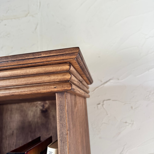 デザイン 本棚 B おしゃれ 北欧 アンティーク チェスト 食器棚 ラック