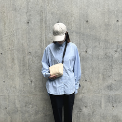 ⚮̈ミナペルホネン tambourine charcoal ドラポケショルダー