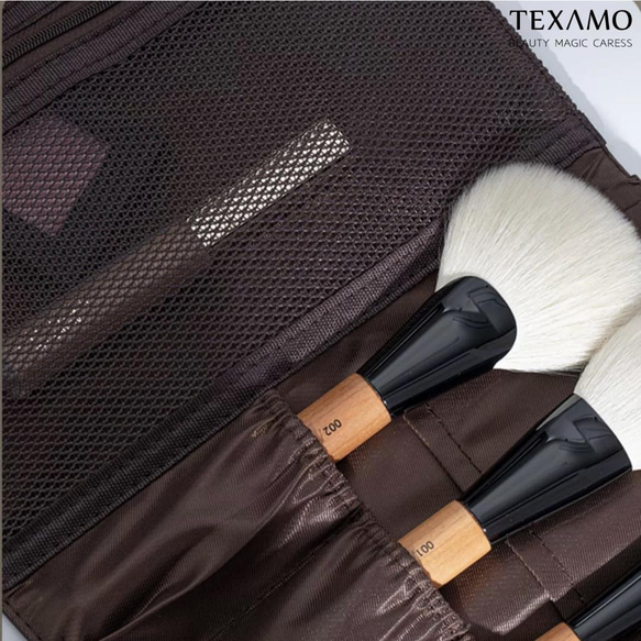 【再入荷】TEXAMO メイクブラシ/化粧ポーチ 5枚目の画像