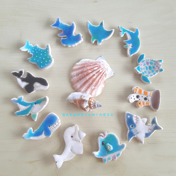 木製 海の生き物達の箸置き／皿／石のオブジェ／カルタ 楽天市場】陶器 箸置き 【 海 】 陶器 箸置き 海 動物 水族館 動物園
