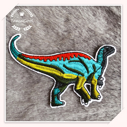 【Z9】刺繍アイロンワッペン　【3枚分】恐竜　大集合　男の子　ダイナソー 12枚目の画像