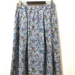 りぃり様 リバティタナローン citra マキシ丈タックスカート　限定1点 りぃり様 リバティタナローン citra マキシ丈タックスカート