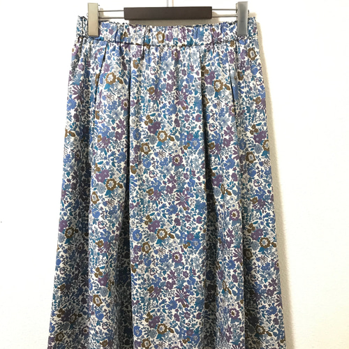 受注製作】リバティ エミリー タックスカート ロングスカート（マキシ  