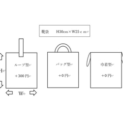 靴袋【リバティ・カワード】 6枚目の画像