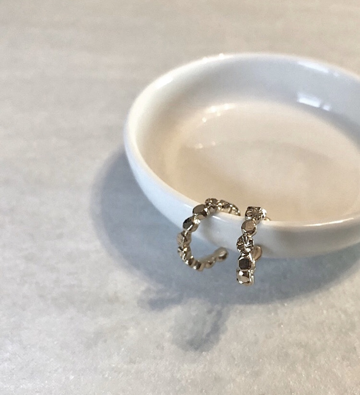 〈Ryutoan〉石畳のピアス　シルバー