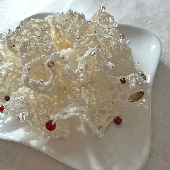 strawberry shortcake : crystal sweets シュシュ 2枚目の画像