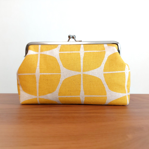 北欧テイスト＊幾何学模様 がま口ポーチ がま口 m-papico 通販｜Creema  