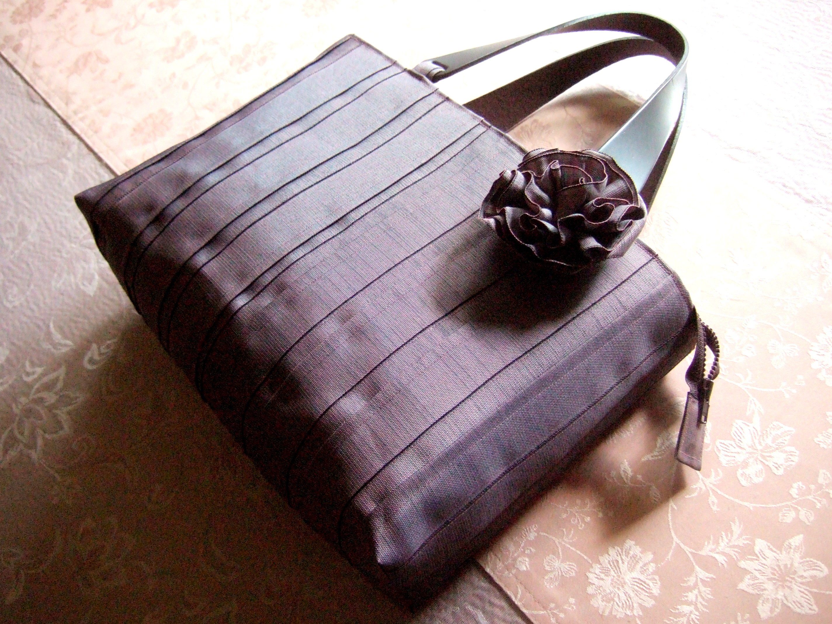 受注品　畳縁和のバッグ