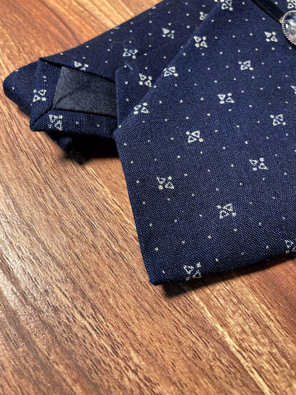 Mr. Bart-Classic Small Square Totem-Hand-dyed Series Tie-Necktie 2枚目の画像