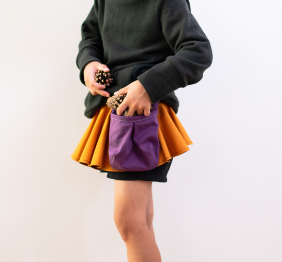 男の子ママが作った移動ポケット【帆布】ビビット 入学準備 入園準備　入園入学2026 5枚目の画像