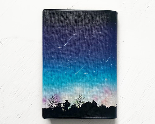 流星LIGHT ブックカバー・手帳カバー（A6）ほぼ日手帳カバー