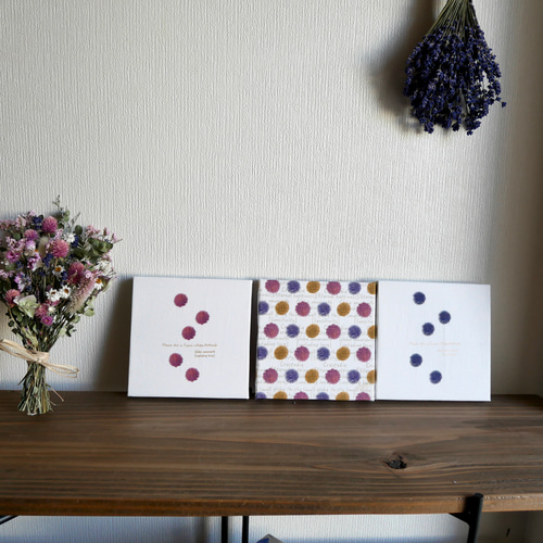 野の花スワッグ・ピンク・20センチミニサイズ ドライフラワー花束NO1