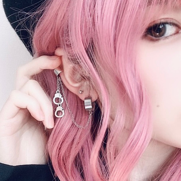 耳環　金環　①②まとめて 八角星．耳針｜轉珠純銀耳環- 限時2件免運- Mine Accessory