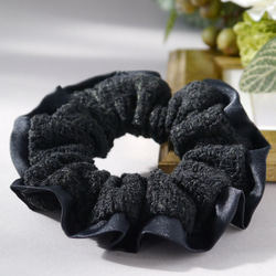 黒（ブラック） シュシュ の人気通販｜Creema(クリーマ) 国内最大の