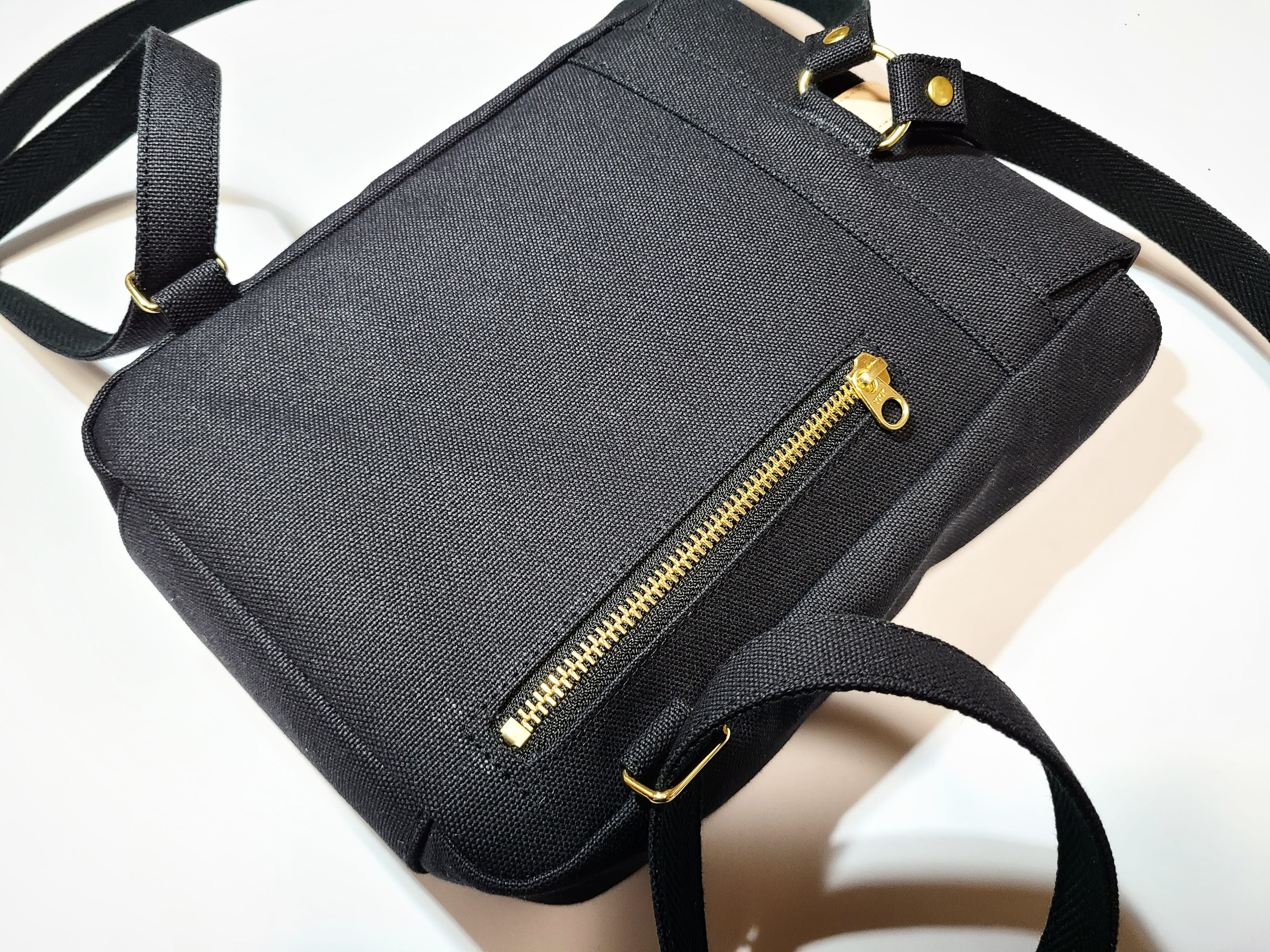 倉敷帆布のミニリュック〈chic〉